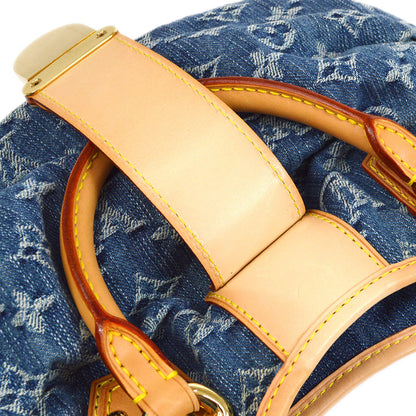 LOUIS VUITTON★ 2006 PLEATY MONOGRAM DENIM M95020 74586