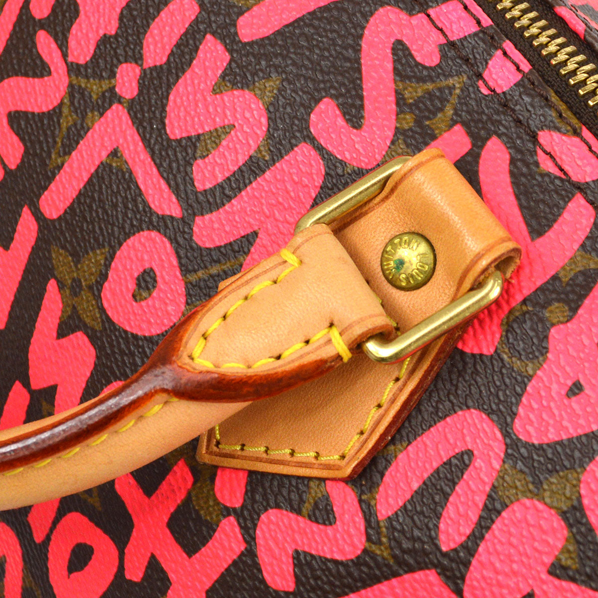 LOUIS VUITTON★ 2009 SPEEDY 30 MONOGRAM GRAFFITI M93704 A46525k