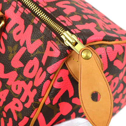 LOUIS VUITTON★ 2009 SPEEDY 30 MONOGRAM GRAFFITI M93704 A46525k