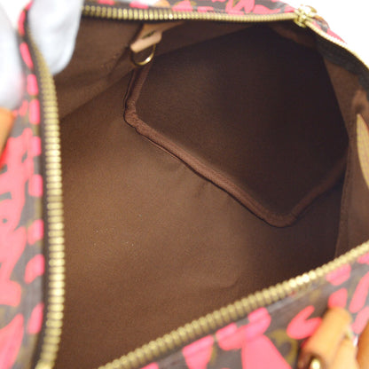 LOUIS VUITTON★ 2009 SPEEDY 30 MONOGRAM GRAFFITI M93704 A46525k