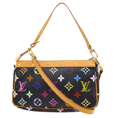 LOUIS VUITTON★ 2007 POCHETTE ACCESSOIRES 2way MULTICOLOR M92648 35796