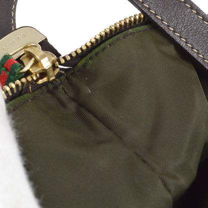 GUCCI GG Sherry Line Handbag Beige 27340