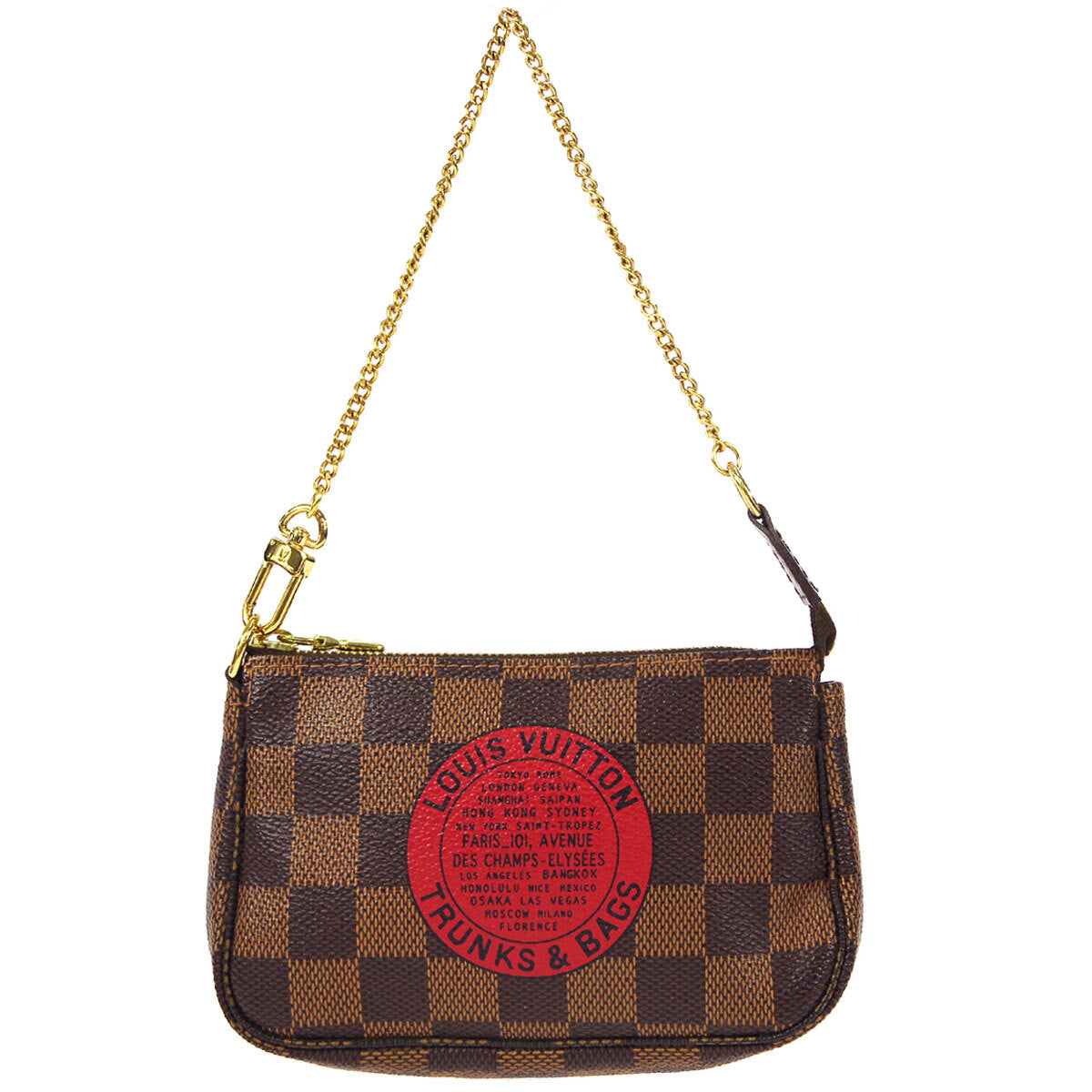 LOUIS VUITTON★ 2008 T&B MINI POCHETTE ACCESSOIRES N58011 27167