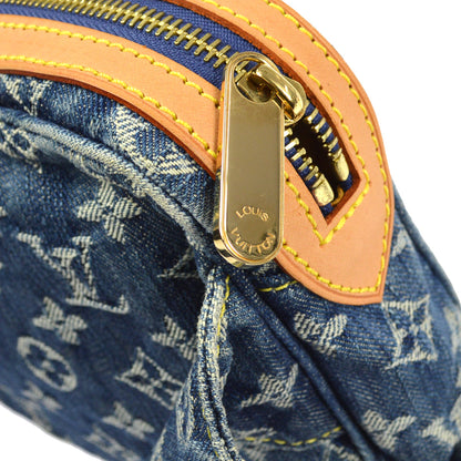 LOUIS VUITTON★ 2007 BUM BAG MONOGRAM DENIM M95347 27686
