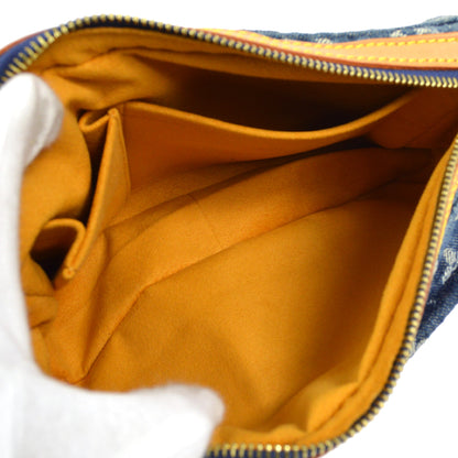 LOUIS VUITTON★ 2007 BUM BAG MONOGRAM DENIM M95347 27686