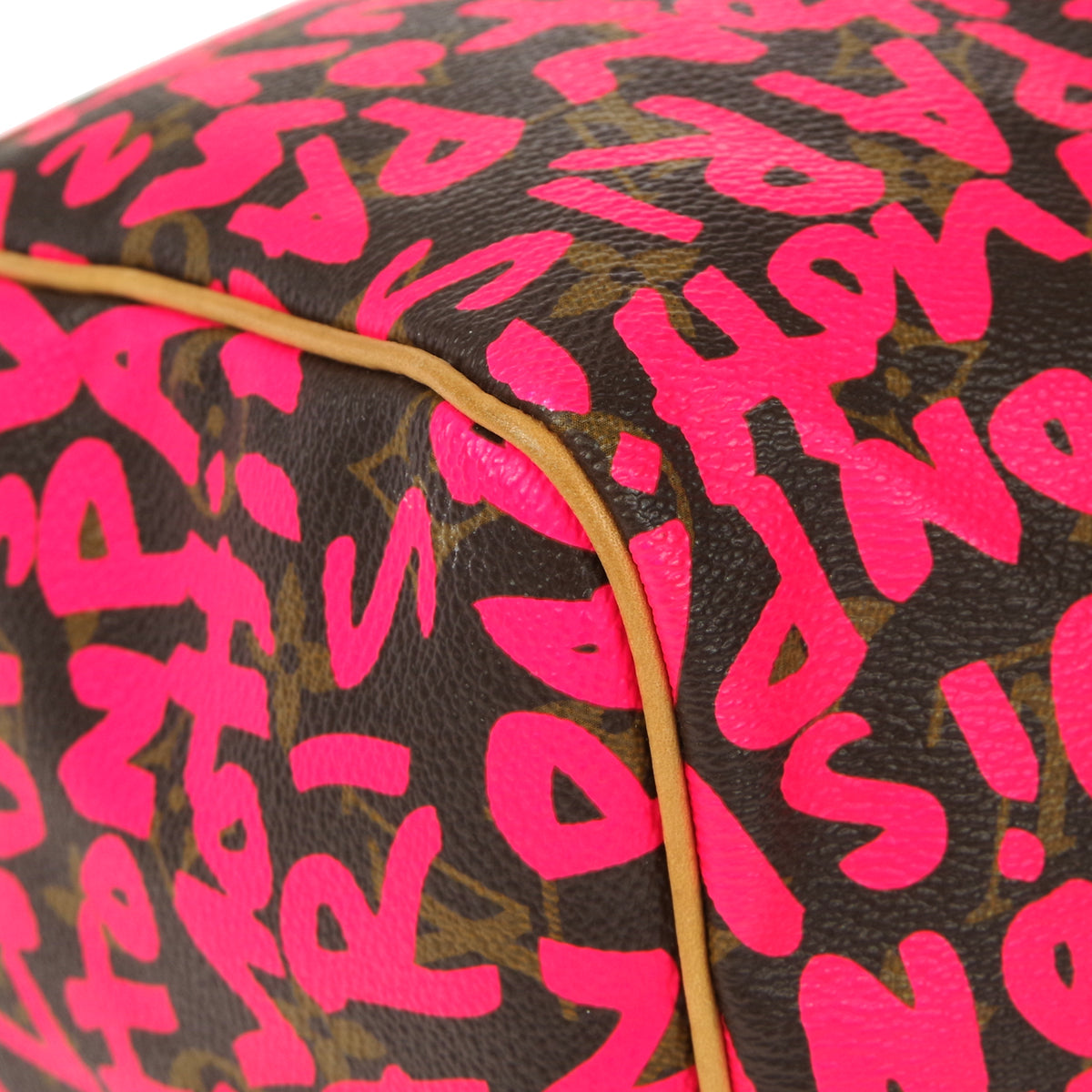 LOUIS VUITTON★ 2009 SPEEDY 30 MONOGRAM GRAFFITI M93704 66304