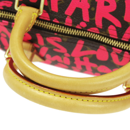 LOUIS VUITTON★ 2009 SPEEDY 30 MONOGRAM GRAFFITI M93704 66304