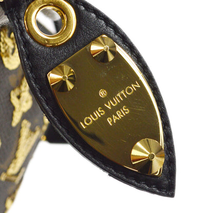 LOUIS VUITTON★ 2009 MINI POCHETTE ACCESSOIRES MONOGRAM ECLIPSE M60125 48822
