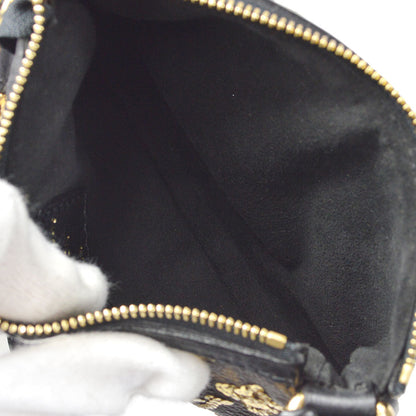 LOUIS VUITTON★ 2009 MINI POCHETTE ACCESSOIRES MONOGRAM ECLIPSE M60125 48822