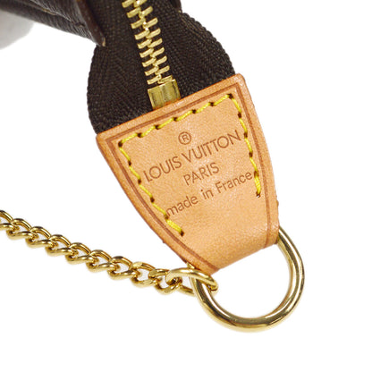 LOUIS VUITTON★ 2008 T&B MINI POCHETTE ACCESSOIRES MONOGRAM M60153 58004