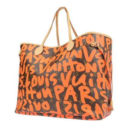 LOUIS VUITTON★ 2009 NEVERFULL GM MONOGRAM GRAFFITI M93702 76883