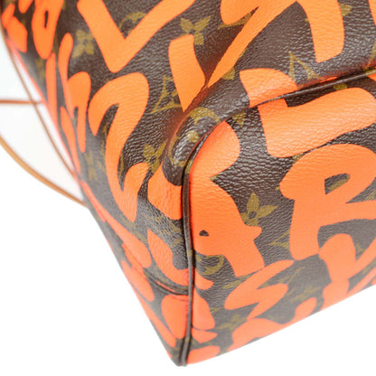 LOUIS VUITTON★ 2009 NEVERFULL GM MONOGRAM GRAFFITI M93702 76883