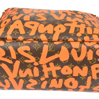 LOUIS VUITTON★ 2009 NEVERFULL GM MONOGRAM GRAFFITI M93702 76883
