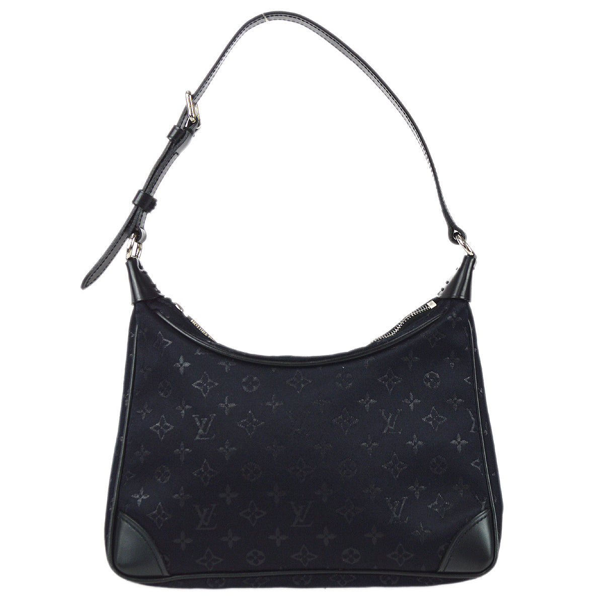 LOUIS VUITTON Little Boulogne Mini Handbag Monogram Satin M92142 68345