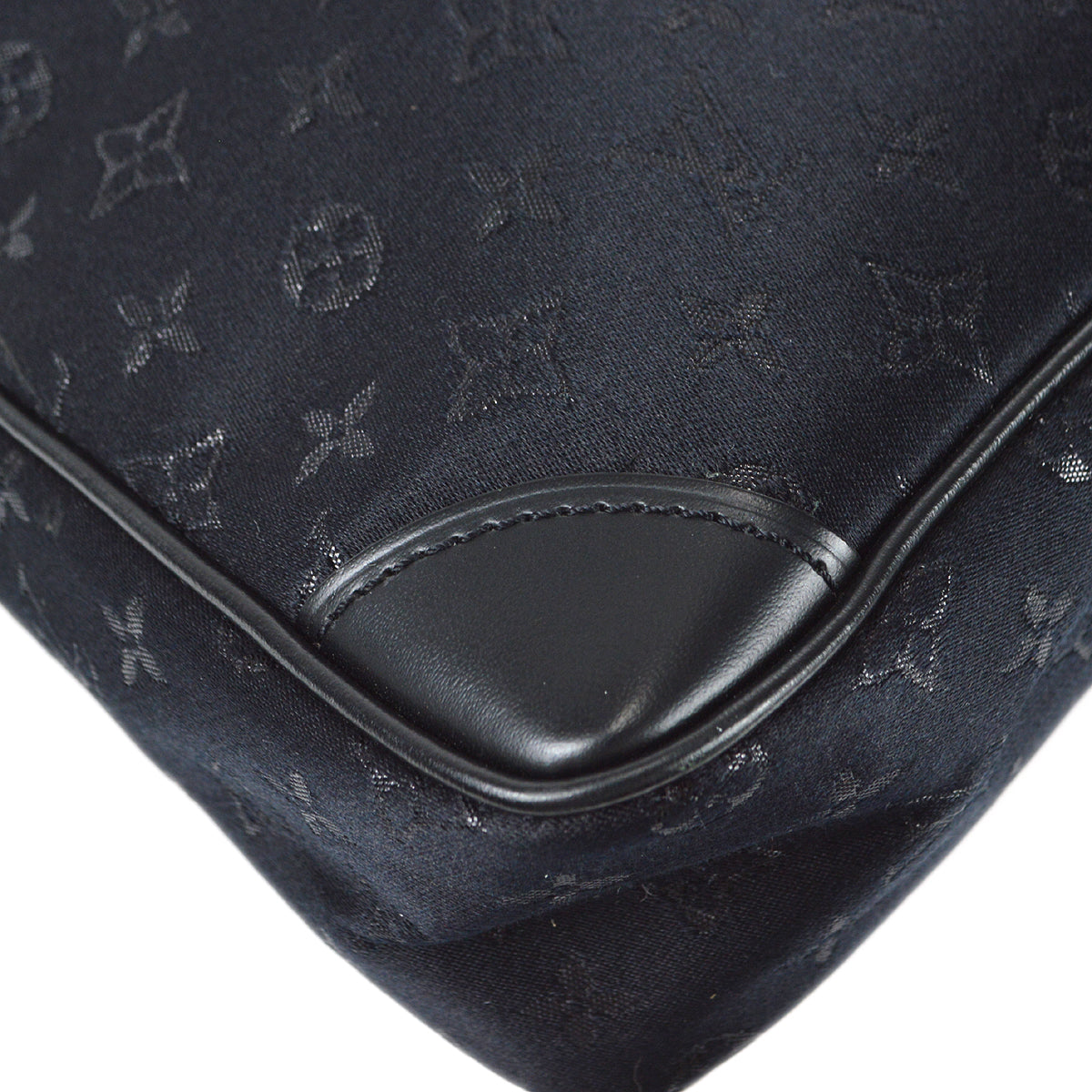 LOUIS VUITTON Little Boulogne Mini Handbag Monogram Satin M92142 68345