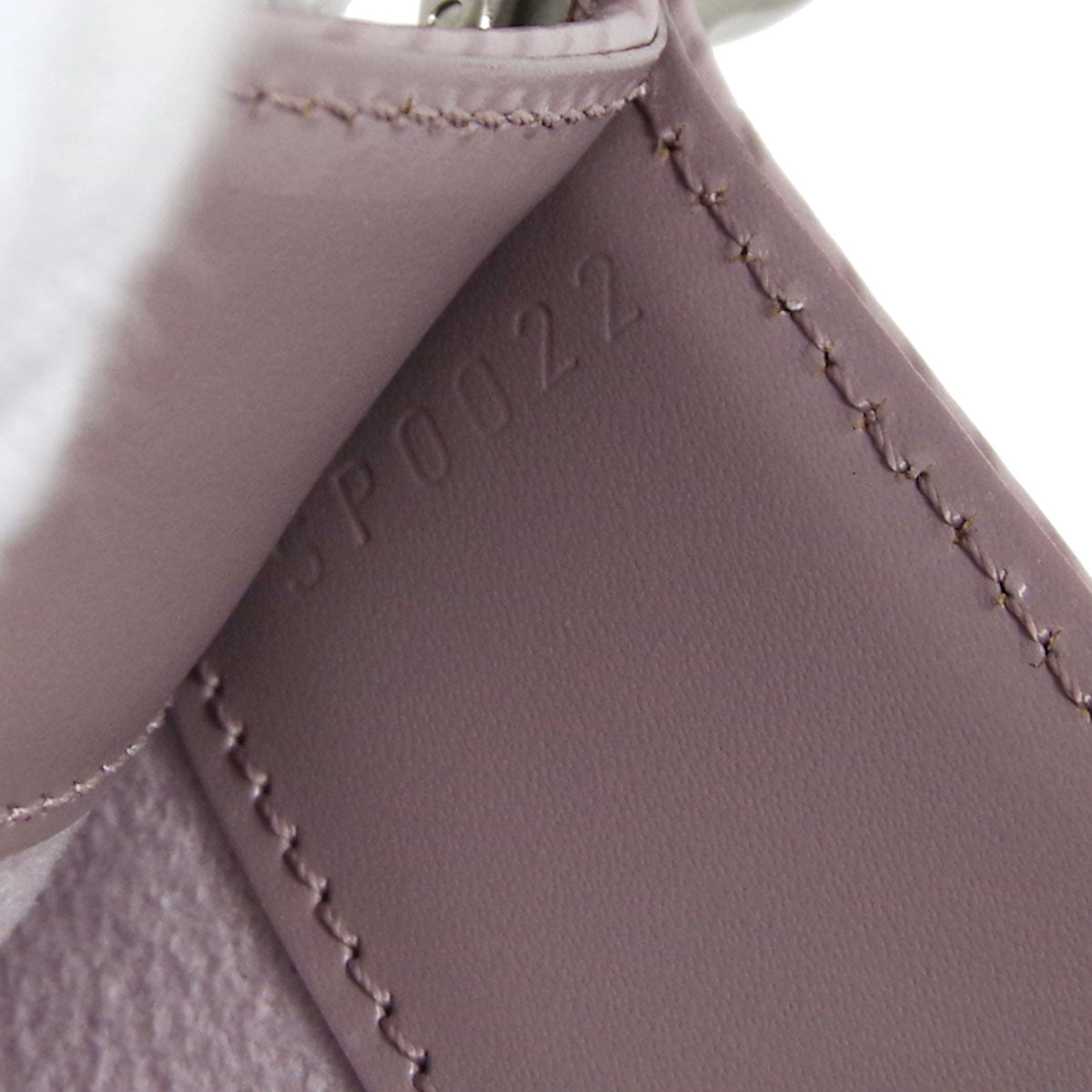 LOUIS VUITTON Pochette Demi-lune Handbag Epi Purple M5262B 78424