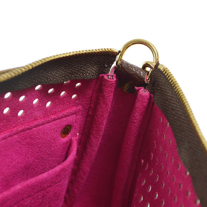 LOUIS VUITTON Pochette Accessoires Handbag Monogram Perfo M95183 78635