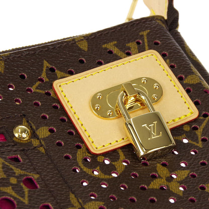 LOUIS VUITTON Pochette Accessoires Handbag Monogram Perfo M95183 88681