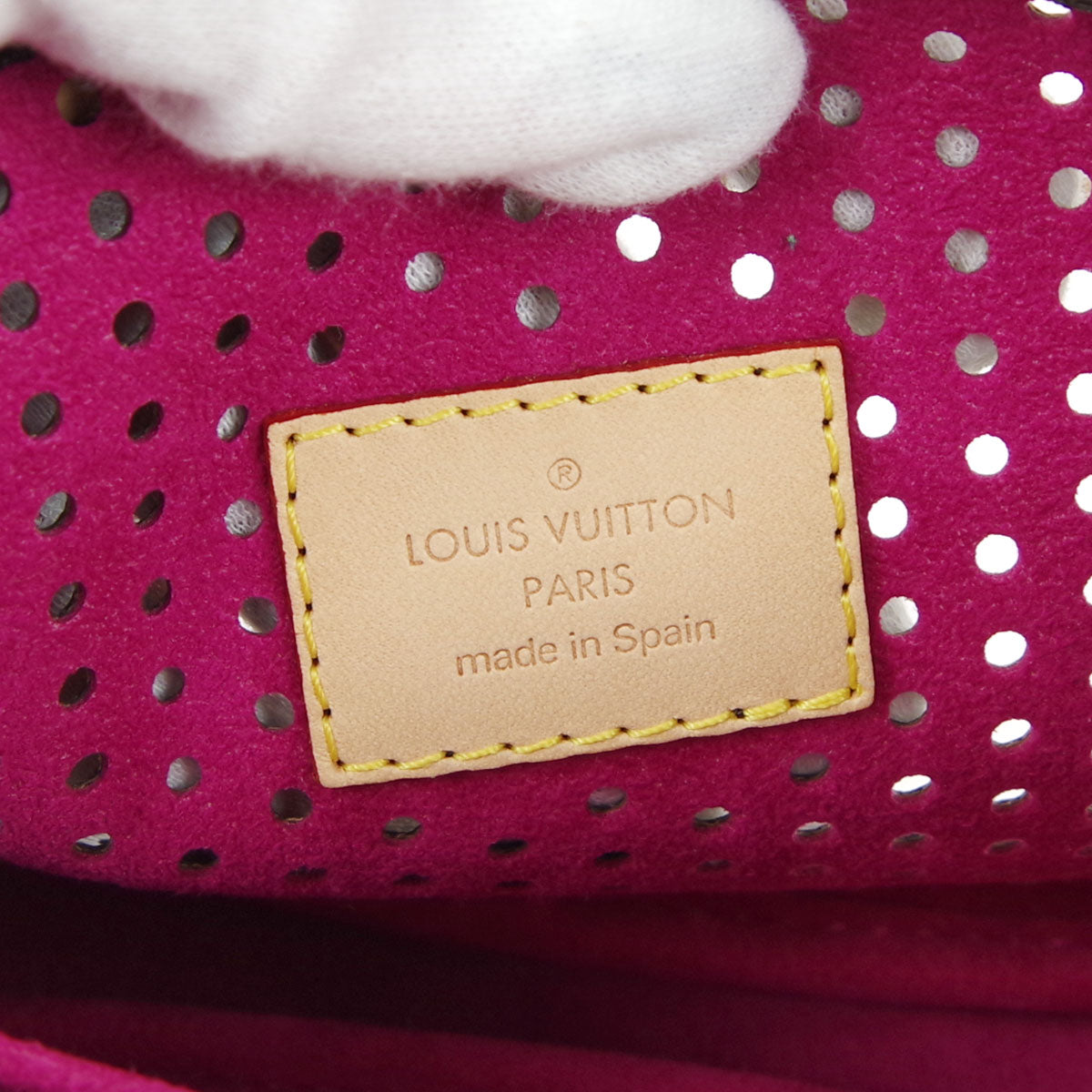 LOUIS VUITTON Pochette Accessoires Handbag Monogram Perfo M95183 88681