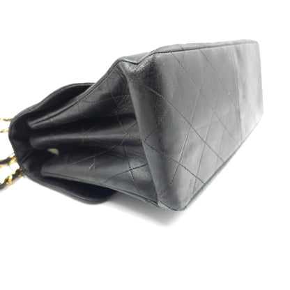 Chanel Glazed Calfskin Large Classic Double SIded Flap Bag