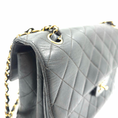 Chanel Glazed Calfskin Large Classic Double SIded Flap Bag