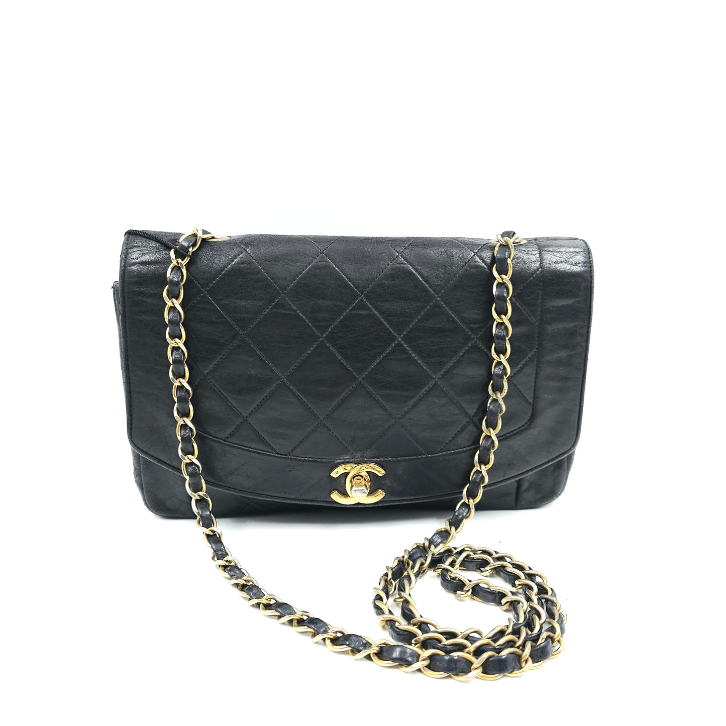 Chanel Diana Lambskin Medium Flap Bag TWS