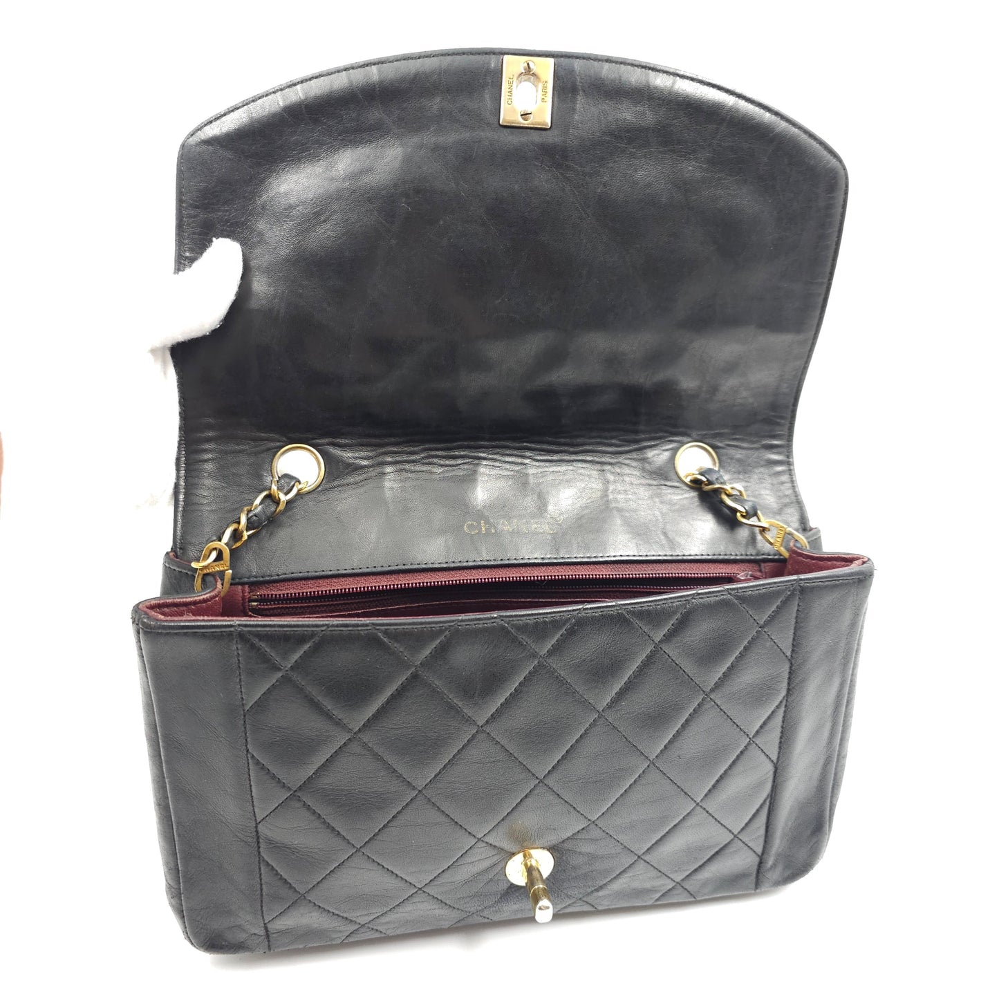 Chanel Diana Lambskin Medium Flap Bag TWS