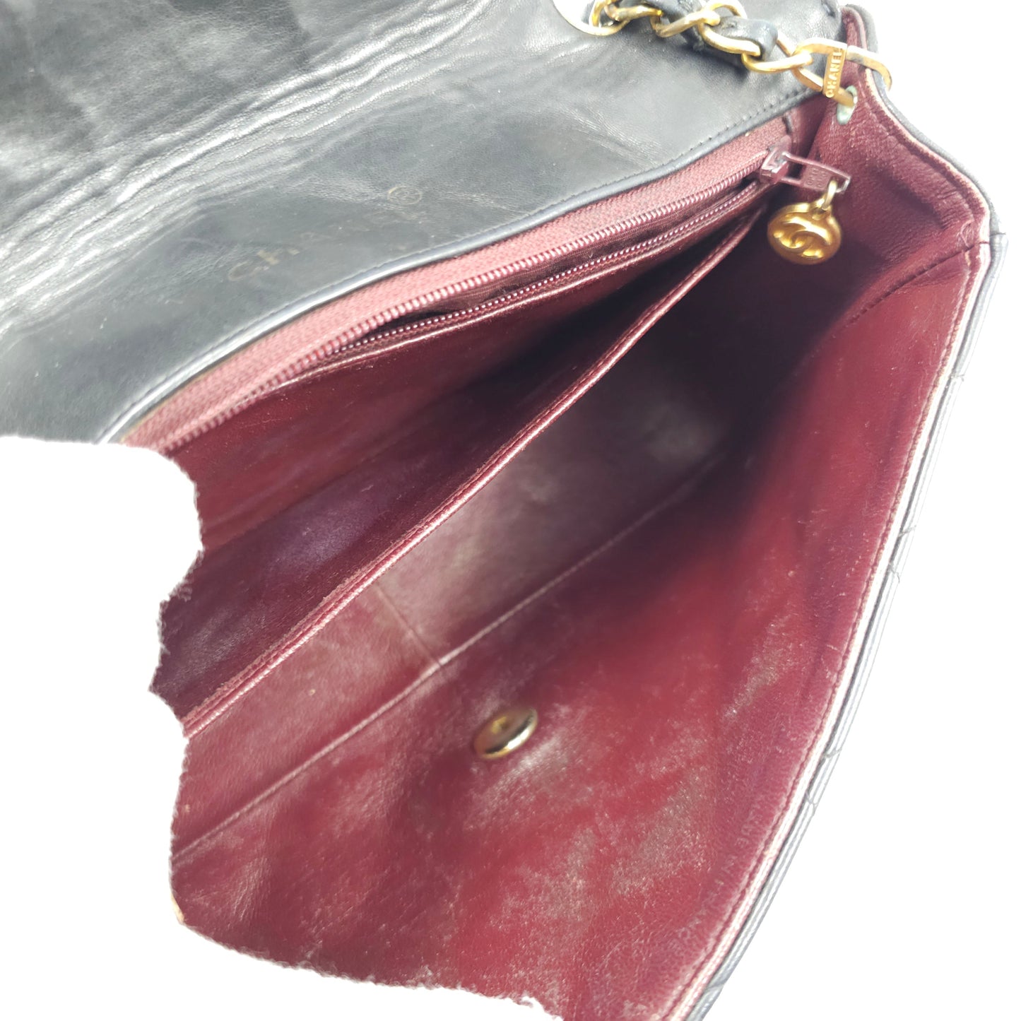 Chanel Diana Lambskin Medium Flap Bag TWS