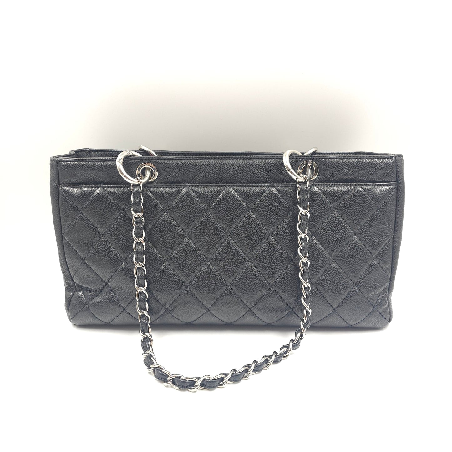 Chanel Calfskin Leather Timeless shopping tote bag TWS