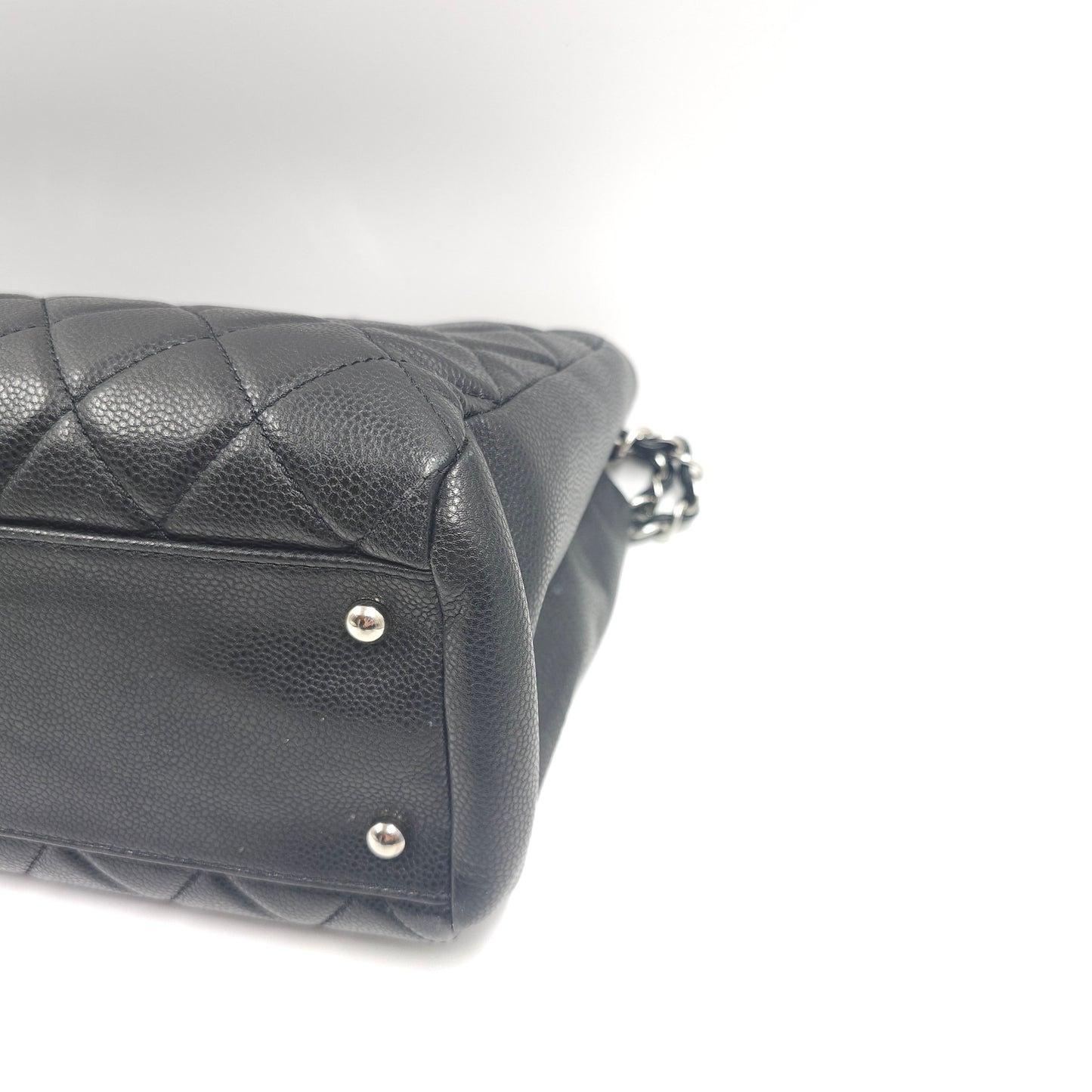 Chanel Calfskin Leather Timeless shopping tote bag TWS