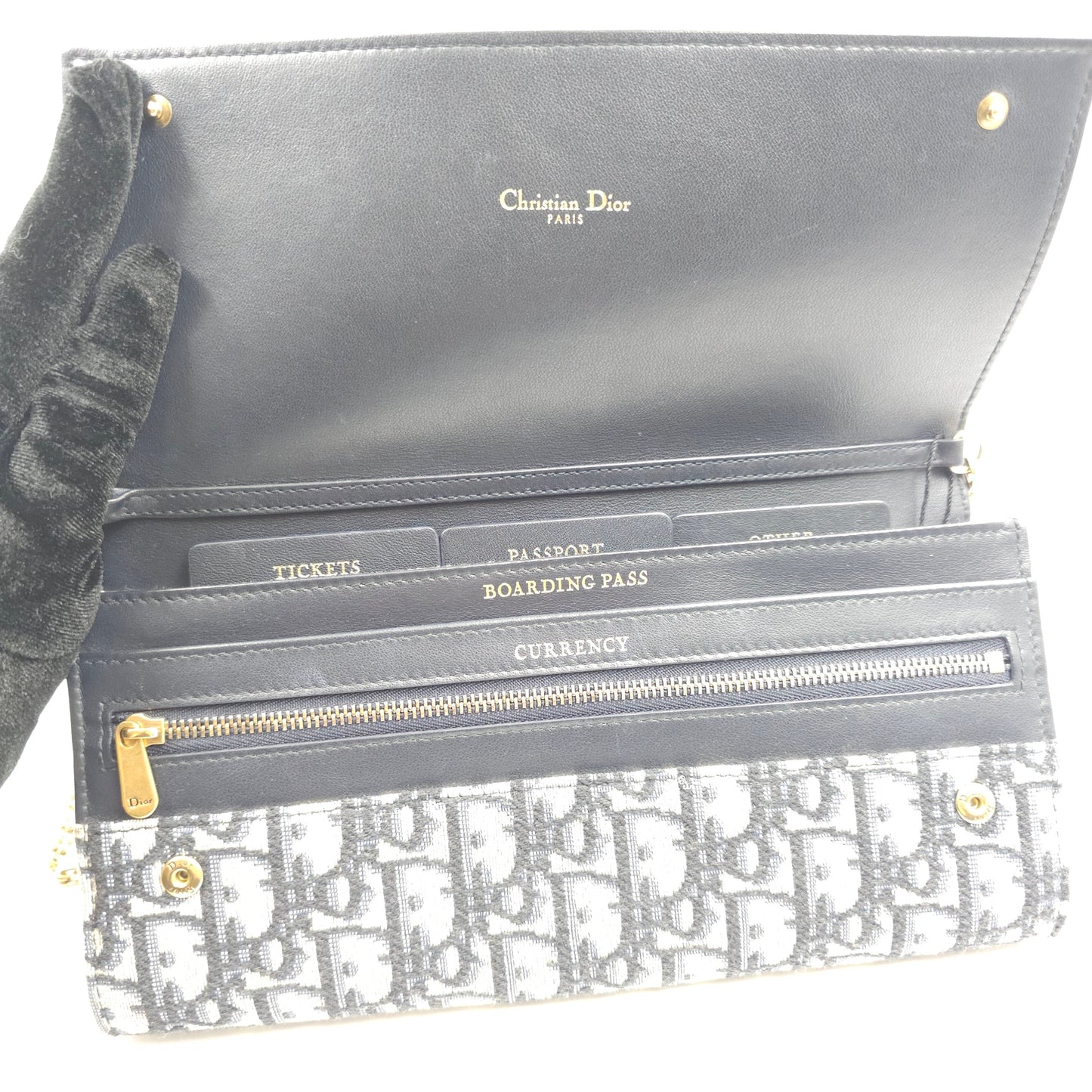 Christian Dior Montaigne Wallet on Chain TWS