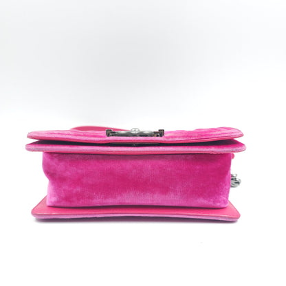 Chanel Pink Velvet Small LeBoy Bag TWS
