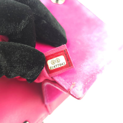 Chanel Pink Velvet Small LeBoy Bag TWS