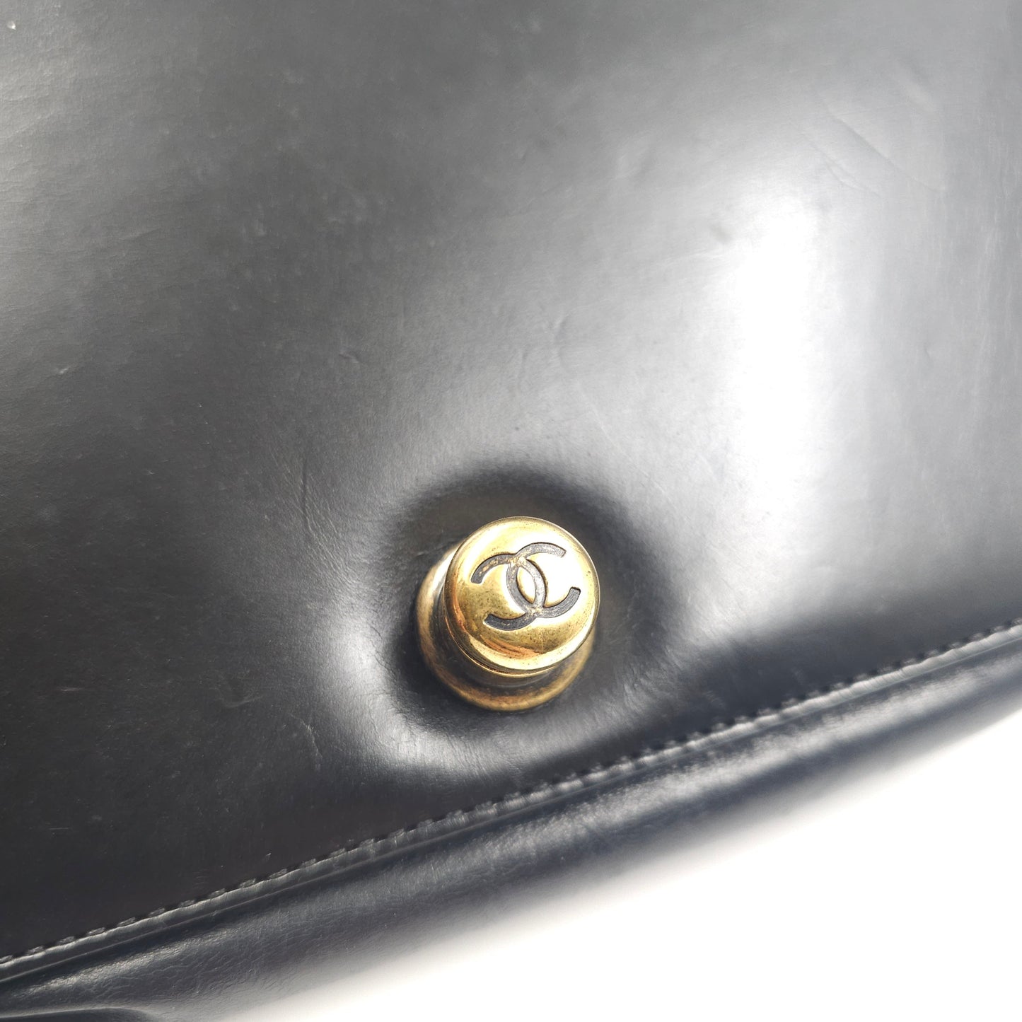 Chanel Black Lambskin Medium LeBoy Flap bag TWS