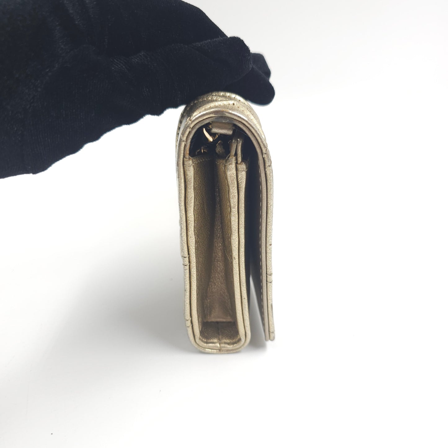 Christian Dior Diorama Croisière patent leather Wallet on Chain TWS