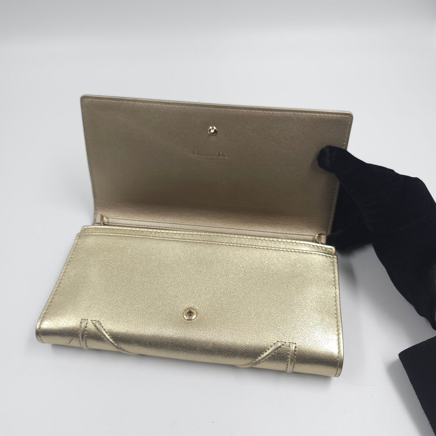 Christian Dior Diorama Croisière patent leather Wallet on Chain TWS