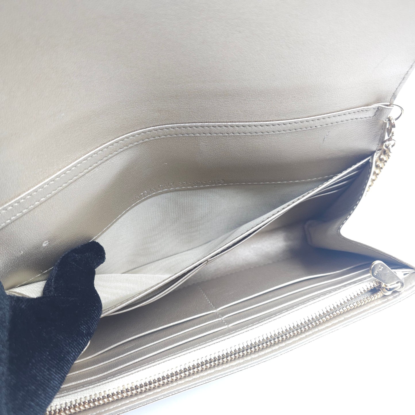 Christian Dior Diorama Croisière patent leather Wallet on Chain TWS