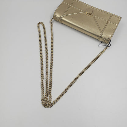 Christian Dior Diorama Croisière patent leather Wallet on Chain TWS