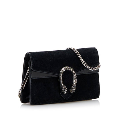 Gucci Suede Dionysus Crossbody Bag