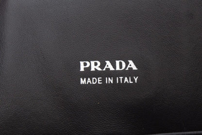 Prada Multi Striped Leather Tote