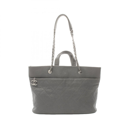 Chanel Caviar Skin Matelasse Tote Bag