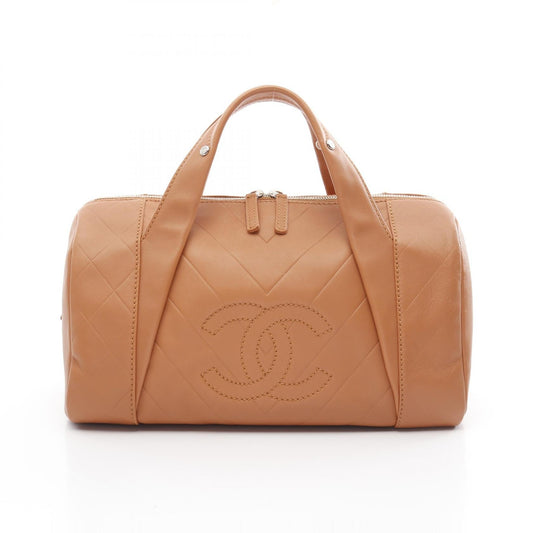 Chanel Chevron V Stitch Matelasse Calfskin Handbag