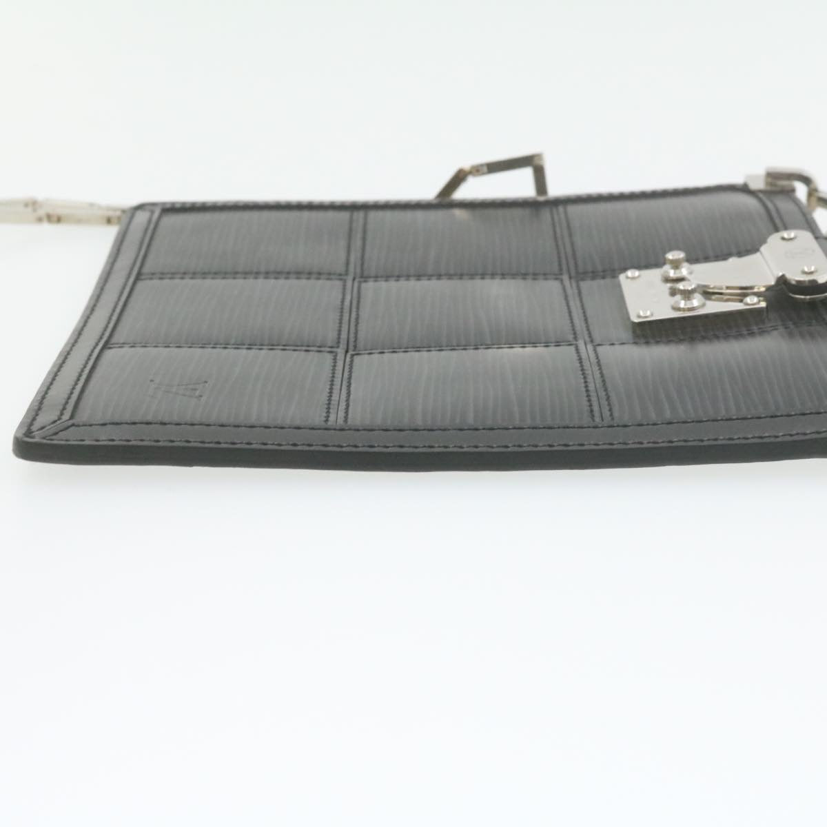 LOUIS VUITTON Epi Stretch Mojito Shoulder Bag Pouch Black M54612 LV Auth 21016