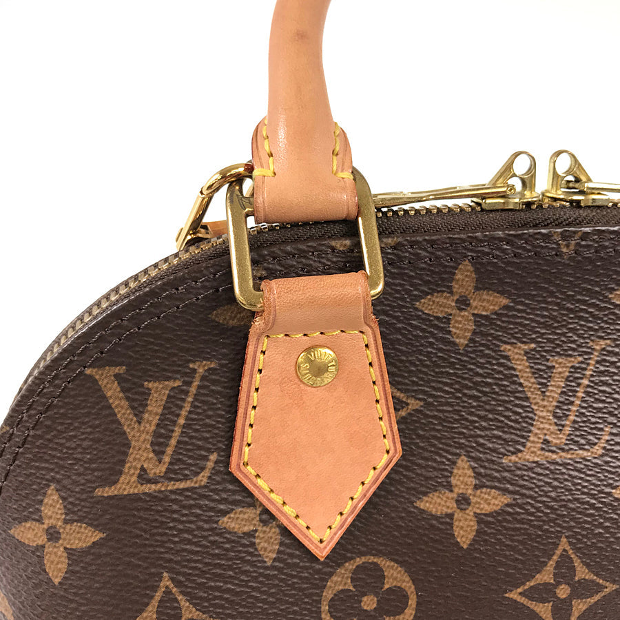 LOUIS VUITTON Monogram Alma BB M53152 Hand bag