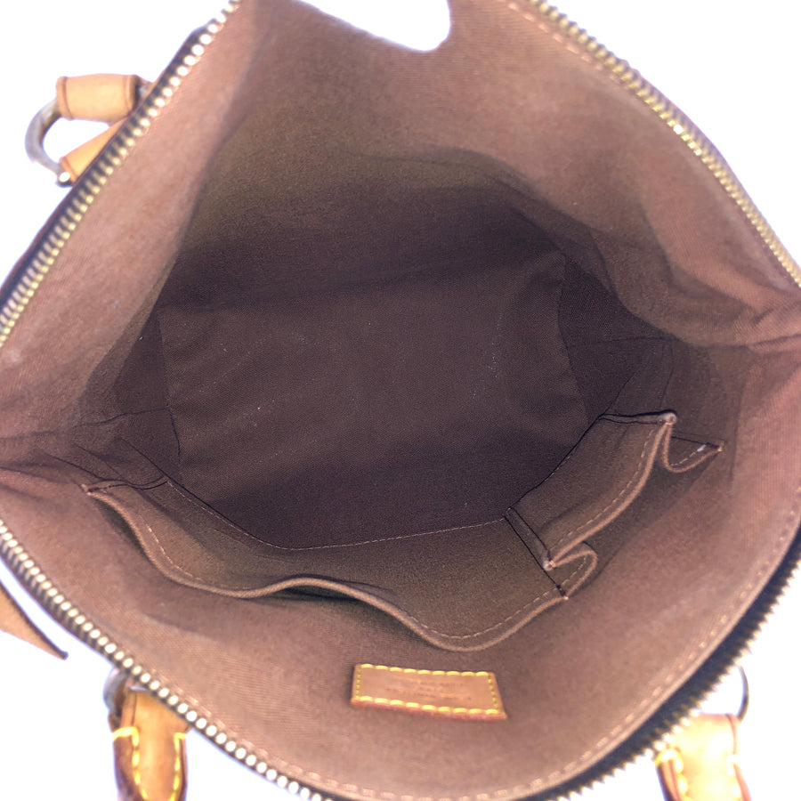 LOUIS VUITTON Monogram Lockit M40102 Hand bag