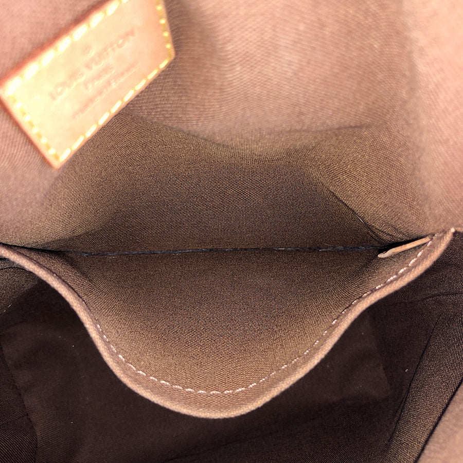 LOUIS VUITTON Monogram Lockit M40102 Hand bag