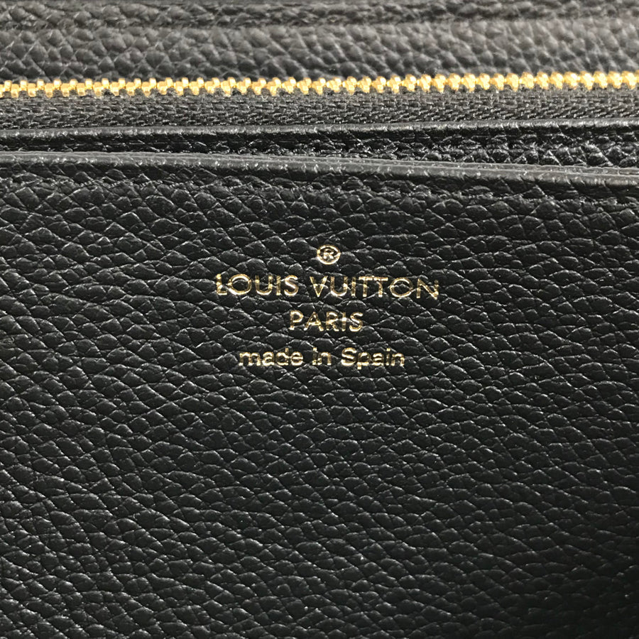 LOUIS VUITTON Monogram Unplant Zippy Wallet M61864 Long wallet Round zipper