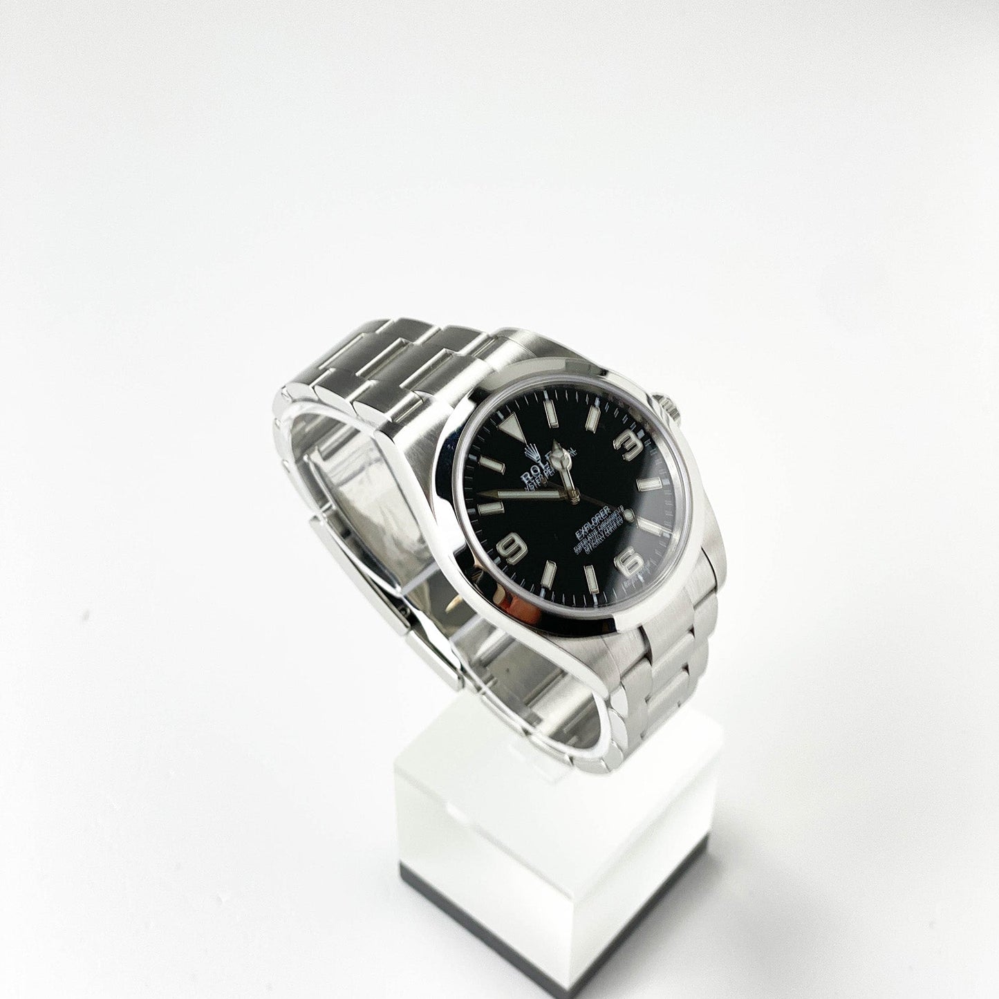 Rolex Explorer 39mm Black Dial