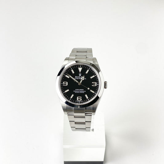 Rolex Explorer 39mm Black Dial