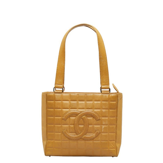 Chanel Choco Bar Leather Shoulder Bag